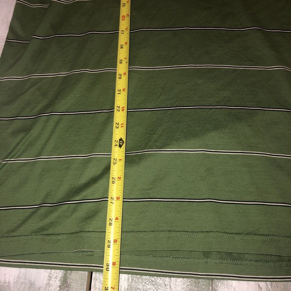 Masters Amen Corner Men's L Green Short Sleeve Pima Cotton Button Golf Polo - Picture 7 of 11